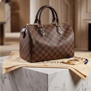 Louis Vuitton Damier Ebene Satchel